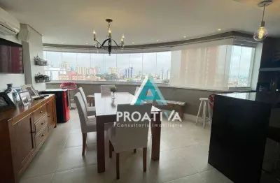 Apartamento com 3 dormitórios à venda, 126 m² por r$ 1.450.000,00 - vila gilda - santo andré/sp