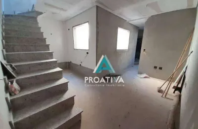Cobertura com 2 dormitórios à venda, - vila pires - santo andré/sp