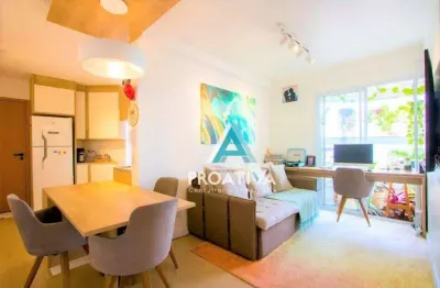 Apartamento com 2 dormitórios à venda, 60 m² por r$ 460.000,00 - casa branca - santo andré/sp