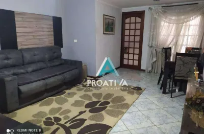 Sobrado com 2 dormitórios à venda, 135 m² - campestre - santo andré/sp