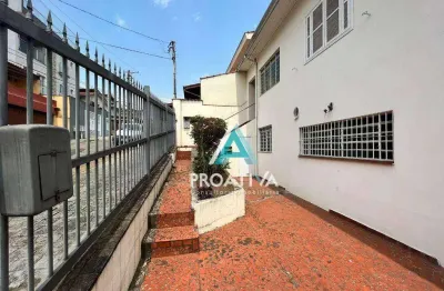 Sobrado com 3 dormitórios à venda, 250 m²- vila bastos - santo andré/sp