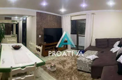 Apartamento à venda, 110 m² por r$ 700.000,07 - vila valparaíso - santo andré/sp