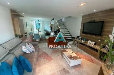 Sobrado à venda, 202 m² por r$ 1.199.000,09 - vila assunção - santo andré/sp