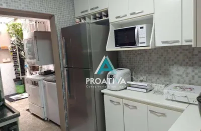 Sobrado com 3 dormitórios à venda, 97 m² por r$ 550.000,00 - vila floresta - santo andré/sp