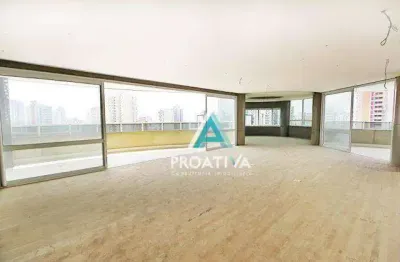 Apartamento com 4 dormitórios à venda, 380 m²  - vila alpina - santo andré/sp