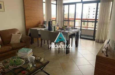 Apartamento com 3 dormitórios à venda, 182 m² - bairro jardim - santo andré/sp