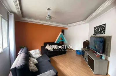 Apartamento com 3 dormitórios à venda, 108 m² - campestre - santo andré/sp