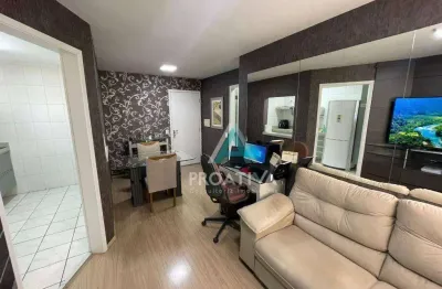 Apartamento com 1 dormitório à venda, 44 m² por r$ 425.000,05 - casa branca - santo andré/sp