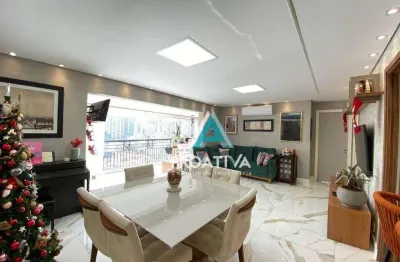 Apartamento à venda, 133 m² por r$ 1.900.000,00 - jardim - santo andré/sp