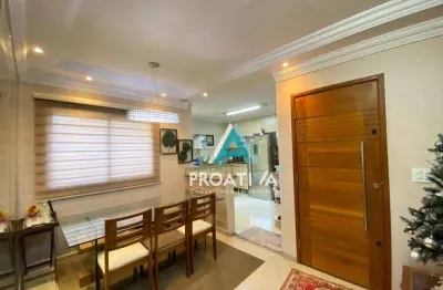 Apartamento com 2 dormitórios à venda, 230 m² por r$ 850.000,05 - campestre - santo andré/sp