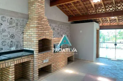 Sobrado com 3 dormitórios à venda, 210 m² - vila clarice - santo andré/sp