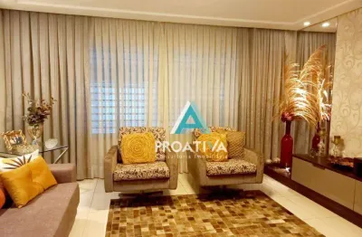 Sobrado com 3 dormitórios à venda, 206 m²- jardim bela vista - santo andré/sp