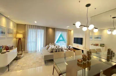 Apartamento com 2 dormitórios à venda, 79 m² - campestre - santo andré/sp