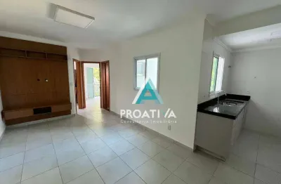 Apartamento com 2 dormitórios à venda, 47m² - vila guiomar - santo andré/sp