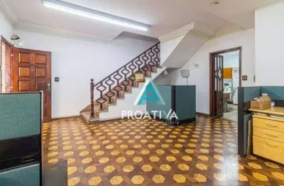 Sobrado com 3 dormitórios para alugar, 209 m² por r$ 3.918,00/mês - campestre - santo andré/sp