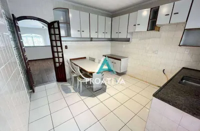 Sobrado, 226 m² - venda por r$ 880.000,01 ou aluguel por r$ 4.950,00/mês - parque jaçatuba - santo andré/sp