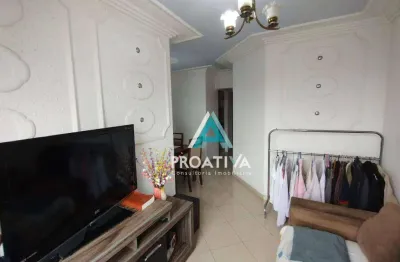 Apartamento com 2 dormitórios à venda, 61 m² - vila alzira - santo andré/sp