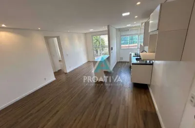 Apartamento para alugar, 55 m² por r$ 4.099,63/mês - jardim - santo andré/sp