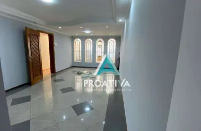 Sobrado com 3 dormitórios à venda, 184 m² - jardim - santo andré/sp