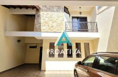 Sobrado com 4 dormitórios à venda, 224 m²- vila floresta - santo andré/sp