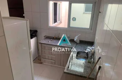 Cobertura com 2 dormitórios para alugar, 106 m² por r$ 2.940,00/mês - parque das nações - santo andré/sp