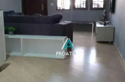 Sobrado com 3 dormitórios à venda, 230 m² - vila pires - santo andré/sp