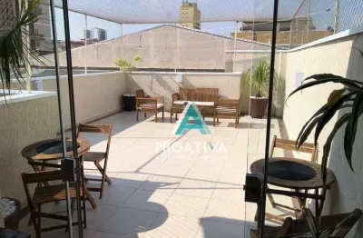 Cobertura à venda, 80 m² por r$ 550.000,00 - parque das nações - santo andré/sp