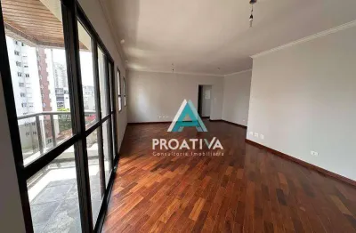 Apartamento com 3 dormitórios à venda, 160 m² - vila bastos - santo andré/sp