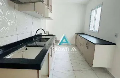 Cobertura com 2 dormitórios à venda, 102 m² por R$ 450.000,09 - Vila Scarpelli - Santo André/SP