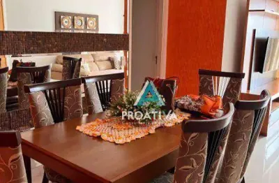 Apartamento com 3 dormitórios à venda, 98 m² - centro - santo andré/sp