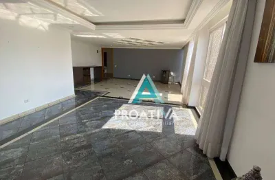 Apartamento com 4 dormitórios à venda, 200 m²- centro - santo andré/sp