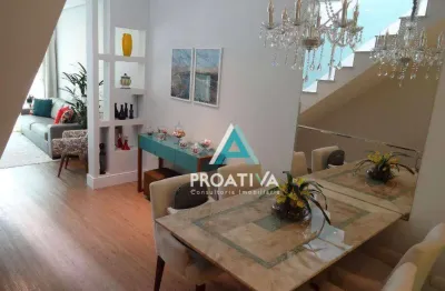 Sobrado com 3 dormitórios à venda, 145 m²- vila alice - santo andré/sp