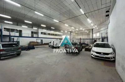 Galpão, 1404 m² - venda por r$ 8.000.000,00 ou aluguel por r$ 64.971,00/mês - vila alpina - santo andré/sp