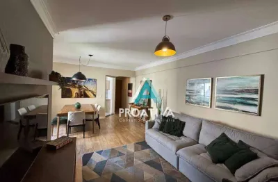 Apartamento com 3 dormitórios à venda, 98 m² - campestre - santo andré/sp