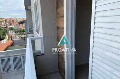 Apartamento com 2 dormitórios à venda, 60 m²- parque das nações - santo andré/sp