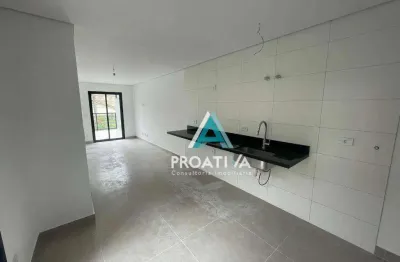 Apartamento com 2 dormitórios à venda, 60 m² - jardim pilar - santo andré/sp