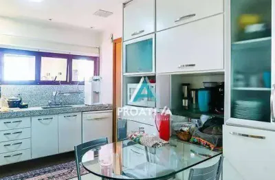 Apartamento com 3 dormitórios à venda, 110 m² - jardim - santo andré/sp