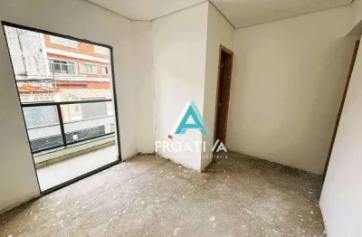 Apartamento com 2 dormitórios à venda, 55 m² - vila alice - santo andré/sp