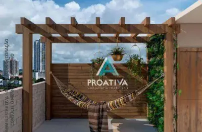 Cobertura com 2 dormitórios à venda, 95 m² - vila humaitá - santo andré/sp