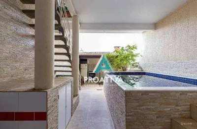 Casa com 3 dormitórios, 254 m² - venda ou aluguel - vila curuçá - santo andré/sp