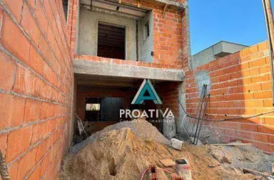 Sobrado com 3 dormitórios à venda, 230 m²  - jardim bela vista - santo andré/sp