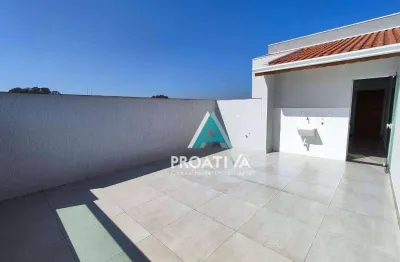 Cobertura com 2 dormitórios à venda, 98 m²- parque oratório - santo andré/sp