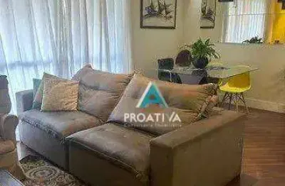 Apartamento com 3 dormitórios à venda, 96 m²- boa vista - são caetano do sul/sp
