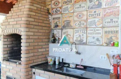 Cobertura com 2 dormitórios à venda, 127 m² por r$ 410.000,00 - utinga - santo andré/sp