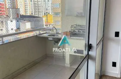 Apartamento com 3 dormitórios à venda, 114 m² - centro - santo andré/sp