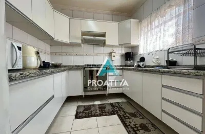 Sobrado à venda, 230 m² por r$ 580.000,09 - parque marajoara - santo andré/sp