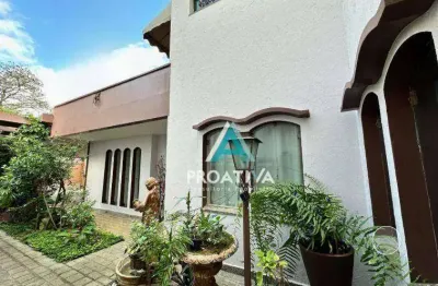 Sobrado com 3 dormitórios à venda, 339 m² por r$ 3.800.000,00 - jardim - santo andré/sp