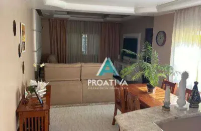 Sobrado com 3 dormitórios à venda, 344 m² - parque são vicente - mauá/sp