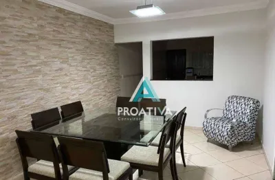 Casa com 3 dormitórios à venda, 183 m²  - parque das nações - santo andré/sp