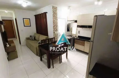 Apartamento com 2 dormitórios à venda, 56 m² - vila camilópolis - santo andré/sp